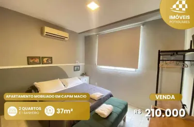 Apartamento com 2 quartos à venda no Capim Macio, Natal 