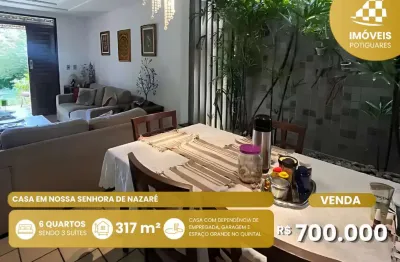 Casa à venda, 3 quartos, 3 suítes, nossa senhora de nazaré - natal/rn