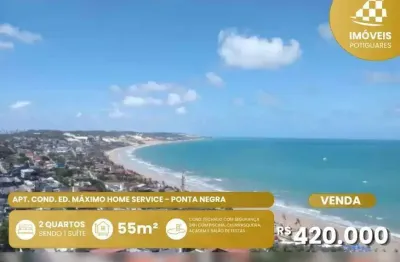 Apartamento à venda, 2 quartos, 1 suíte, 1 vaga, ponta negra - natal/rn