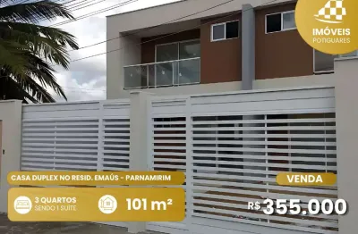 Casa com 3 quartos à venda no Emaús, Parnamirim 