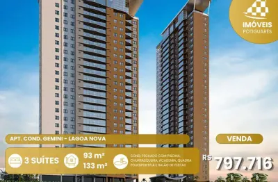 Apartamento com 3 quartos à venda na Nossa Senhora de Nazaré, Natal 