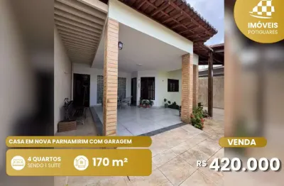 Casa à venda em condomínio próximo a avenida maria lacerda, nova parnamirim