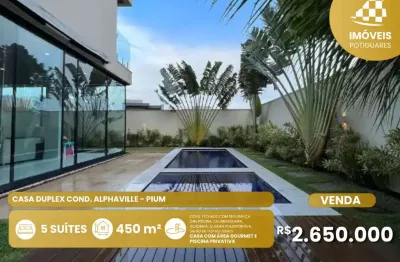 Casa com 5 quartos à venda no Pium (Distrito Litoral), Parnamirim 