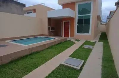 Casa para venda em rio das ostras, village, 3 dormitórios, 1 suíte, 2 banheiros, 1 vaga