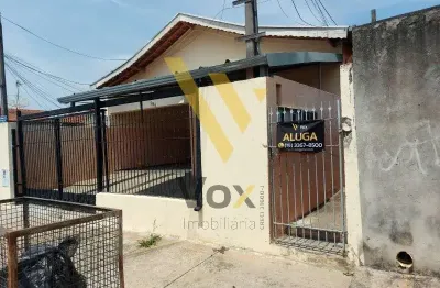 Casa fundos para locação em campinas-sp, jardim planalto de viracopos: 2 quartos, 1 sala, 1 banheiro e quintal.