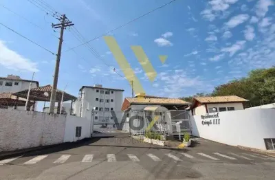 Apartamento à venda cond. caiapó iii - parque residencial caiapó: 2 quartos, 1 banheiro, 1 vaga na garagem.