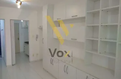 Kitnet para locação - centro, campinas edifício maria helena - região privilegiada, com garagem.