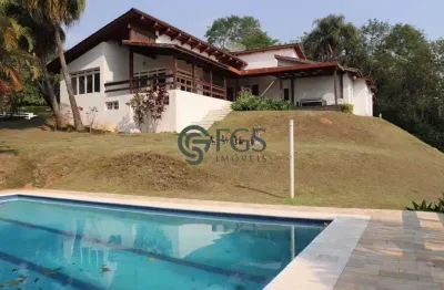 Linda casa com 5 quartos no condomínio veleiros de ibiúna próxima à náutica.