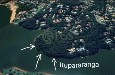Terreno único à beira da represa com 9557m² no condomínio veleiros de ibiúna-sp