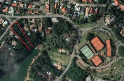 Terreno na represa com 2280m² no condomínio porto de ibiúna - sp