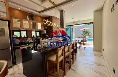 Lindissima casa mobiliada com sala de cinema no solaris em boituva sp