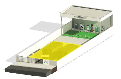 Ponto comercial em anexo a área de grande fluxo de pessoas - 24 horas