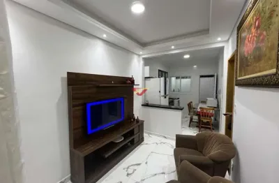 Casa em condomínio fechado com 2 quartos à venda na Tupi, Praia Grande 