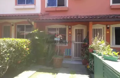 Casa em condomínio fechado com 2 quartos à venda na rua edgard werneck, 490, pechincha, rio de janeiro, 80 m2 por r$ 265.000