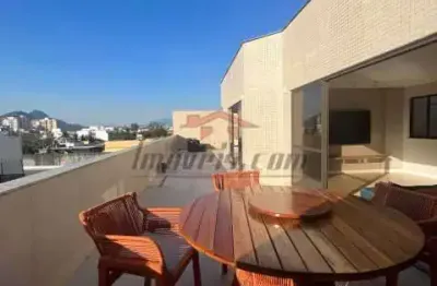 Cobertura com 3 quartos à venda na rua desembargador paulo alonso, 800, recreio dos bandeirantes, rio de janeiro, 296 m2 por r$ 1.790.000