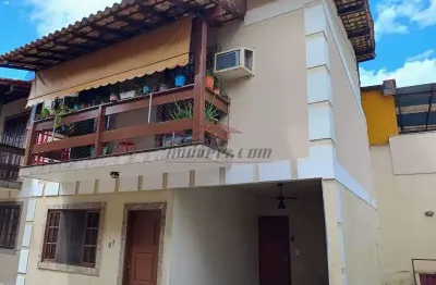 Casa em condomínio fechado com 3 quartos à venda na rua renato meira lima, 239, tanque, rio de janeiro, 100 m2 por r$ 400.000