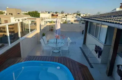 Cobertura com 3 quartos à venda na rua haroldo cavalcanti, 60, recreio dos bandeirantes, rio de janeiro, 260 m2 por r$ 1.400.000