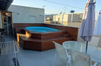 Cobertura com 3 quartos à venda na rua haroldo cavalcanti, 60, recreio dos bandeirantes, rio de janeiro, 260 m2 por r$ 1.350.000