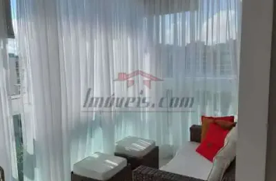 Cobertura com 2 quartos à venda na estrada do bananal, 535, freguesia (jacarepaguá), rio de janeiro, 137 m2 por r$ 749.000