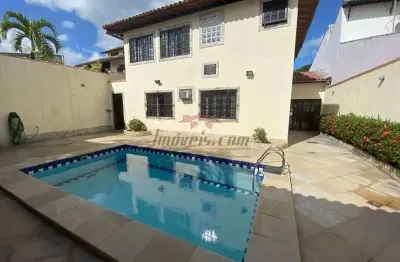 Casa em condomínio fechado com 4 quartos à venda na rua alto da serra, 125, anil, rio de janeiro, 330 m2 por r$ 1.260.000