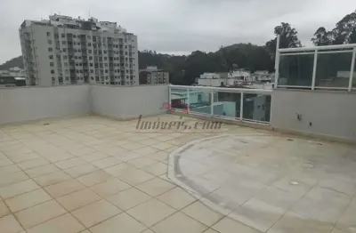 Cobertura com 4 quartos à venda na rua joaquim pinheiro, 290, freguesia (jacarepaguá), rio de janeiro, 187 m2 por r$ 1.200.000