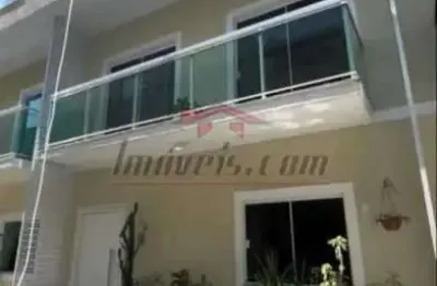 Casa em condomínio fechado com 3 quartos à venda na rua virgínia vidal, 232, tanque, rio de janeiro, 125 m2 por r$ 400.000