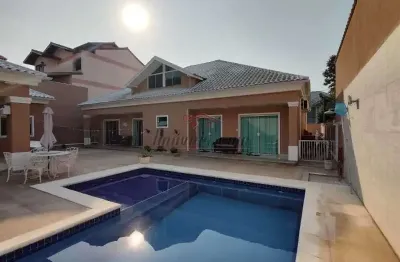 Casa em condomínio fechado com 4 quartos à venda na rua machado portela, 63, jacarepaguá, rio de janeiro, 493 m2 por r$ 2.100.000