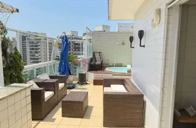 Cobertura com 3 quartos à venda na rua aroazes, 870, jacarepaguá, rio de janeiro, 146 m2 por r$ 1.290.000
