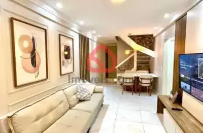 Cobertura com 3 quartos à venda na rua florianópolis, 1360, praça seca, rio de janeiro, 142 m2 por r$ 440.000