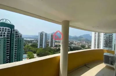 Flat com 2 quartos à venda na avenida gastão senges, 395, barra da tijuca, rio de janeiro, 68 m2 por r$ 630.000