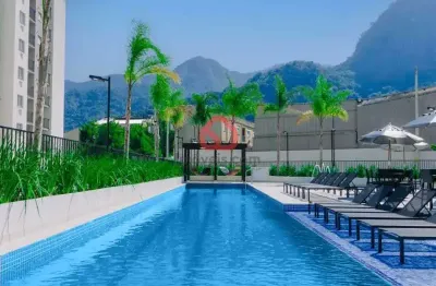 Apartamento com 2 quartos à venda na estrada dos bandeirantes, 7277, curicica, rio de janeiro, 45 m2 por r$ 371.000