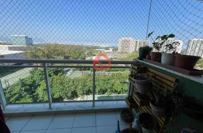 Apartamento com 2 quartos à venda na avenida olof palme, 505, barra olímpica, rio de janeiro, 63 m2 por r$ 470.000