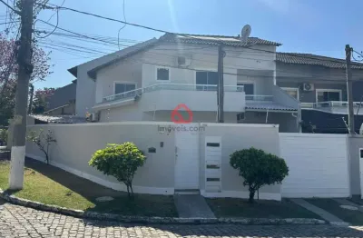 Casa em condomínio fechado com 3 quartos à venda na rua lysâneas maciel, 9, freguesia (jacarepaguá), rio de janeiro, 180 m2 por r$ 680.000