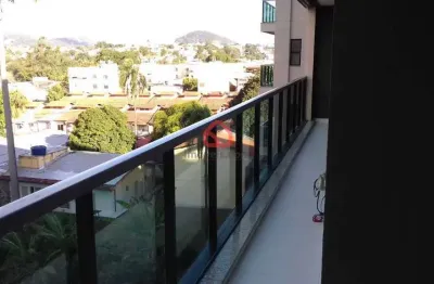 Apartamento com 3 quartos à venda na rua retiro dos artistas, 1676, pechincha, rio de janeiro, 77 m2 por r$ 390.000