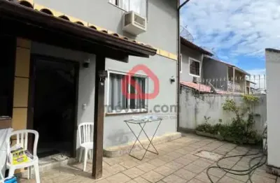 Casa em condomínio fechado com 3 quartos à venda na rua general josé neves, 102, pechincha, rio de janeiro, 120 m2 por r$ 850.000