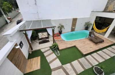 Casa em condomínio fechado com 2 quartos à venda na estrada da ligação, 1225, jacarepaguá, rio de janeiro, 200 m2 por r$ 700.000