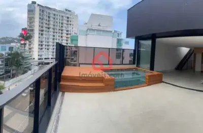 Cobertura com 4 quartos à venda na avenida general guedes da fontoura, 125, barra da tijuca, rio de janeiro, 270 m2 por r$ 5.500.000