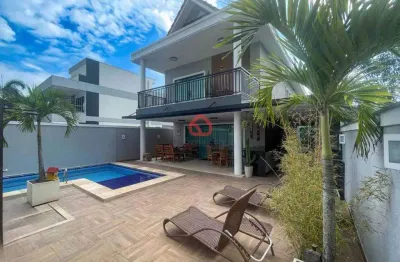 Casa em condomínio fechado com 4 quartos à venda na avenida aldemir martins, 77, recreio dos bandeirantes, rio de janeiro, 356 m2 por r$ 3.499.000