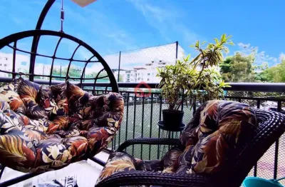 Apartamento com 4 quartos à venda na estrada de camorim, 205, jacarepaguá, rio de janeiro, 98 m2 por r$ 475.000