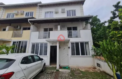 Casa em condomínio fechado com 4 quartos à venda na estrada do cafundá, 3075, taquara, rio de janeiro, 120 m2 por r$ 400.000