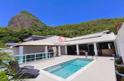 Casa em condomínio fechado com 5 quartos à venda na rua fritz feigl, 670, jacarepaguá, rio de janeiro, 365 m2 por r$ 1.900.000