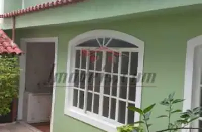 Casa em condomínio fechado com 2 quartos à venda na rua mariluz, 281, pechincha, rio de janeiro, 206 m2 por r$ 590.000