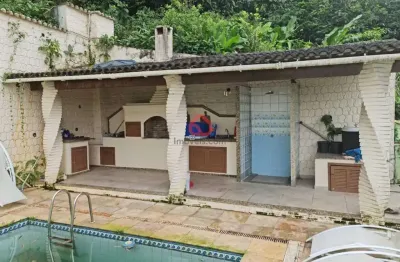 Casa em condomínio fechado com 4 quartos à venda na rua aricurana, 115, anil, rio de janeiro, 190 m2 por r$ 850.000