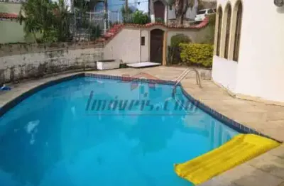 Casa em condomínio fechado com 5 quartos à venda na rua nelson teixeira, 210, taquara, rio de janeiro, 366 m2 por r$ 1.100.000
