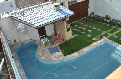 Casa em condomínio fechado com 4 quartos à venda na estrada dos bandeirantes, 11605, jacarepaguá, rio de janeiro, 300 m2 por r$ 650.000