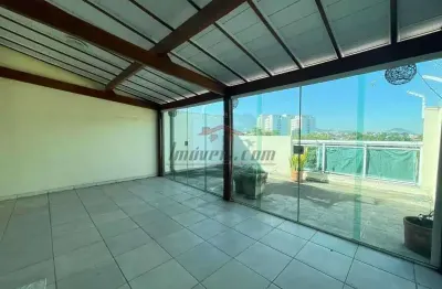 Casa em condomínio fechado com 3 quartos à venda na rua apolonia pinto, 290, tanque, rio de janeiro, 220 m2 por r$ 535.000