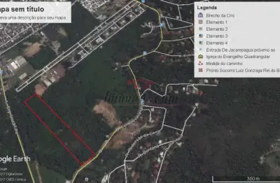 Terreno à venda na estrada de jacarepaguá, 3145, itanhangá, rio de janeiro, 25600 m2 por r$ 3.600.000