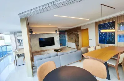 Apartamento de 150m2, com 3 suítes, no  condomínio bellagio, adrianópolis