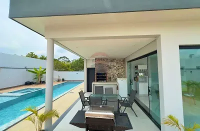 Condomínio marina rio bello, casa com 3 suítes e piscina