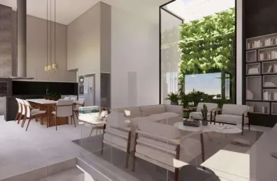 Sobrado à venda em paulínia, jardim ypê, com 3 suítes, com 205 m², la dolce vita